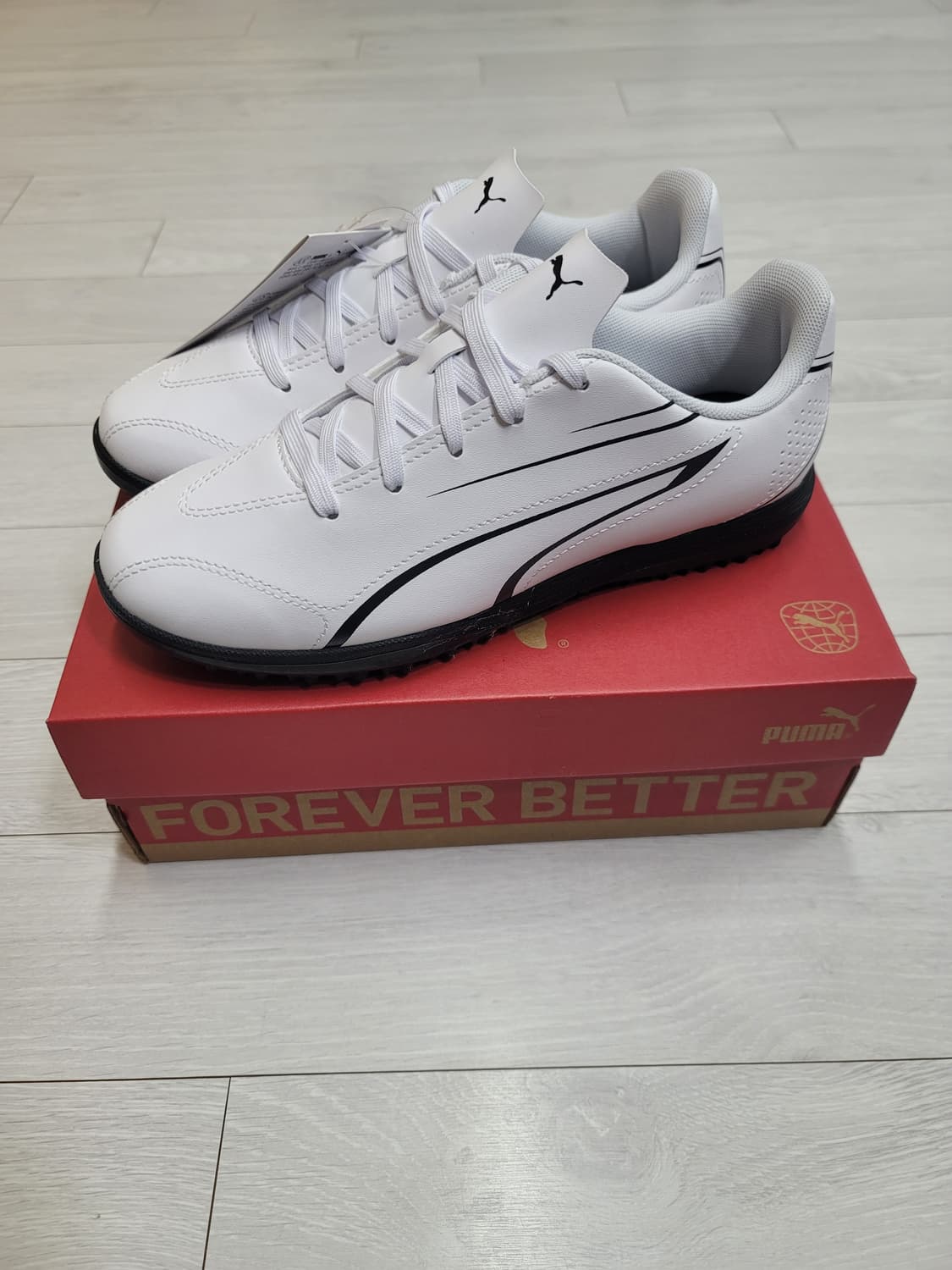 (230)푸마 풋살화 비토리아 TT Jr.[대전 직거래도 가능] 상품이미지4