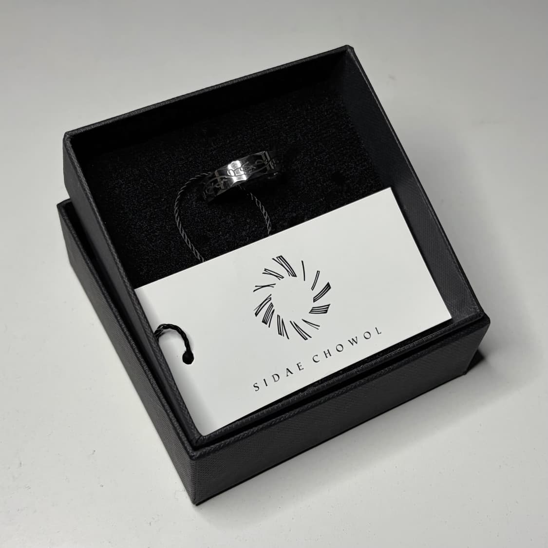 웨이브디스토션 링 상품이미지3