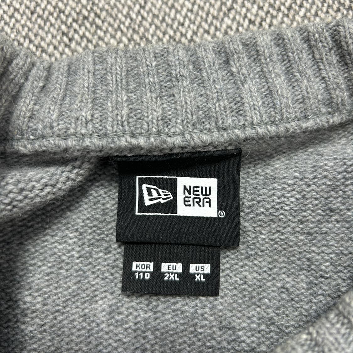 뉴에라 뉴욕양키즈 빅로고 니트(2XL) 상품이미지5