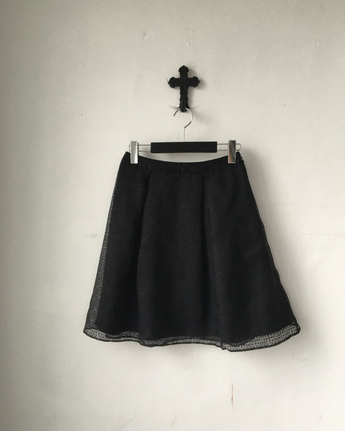 Pattern point organza mood skirt 상품이미지1
