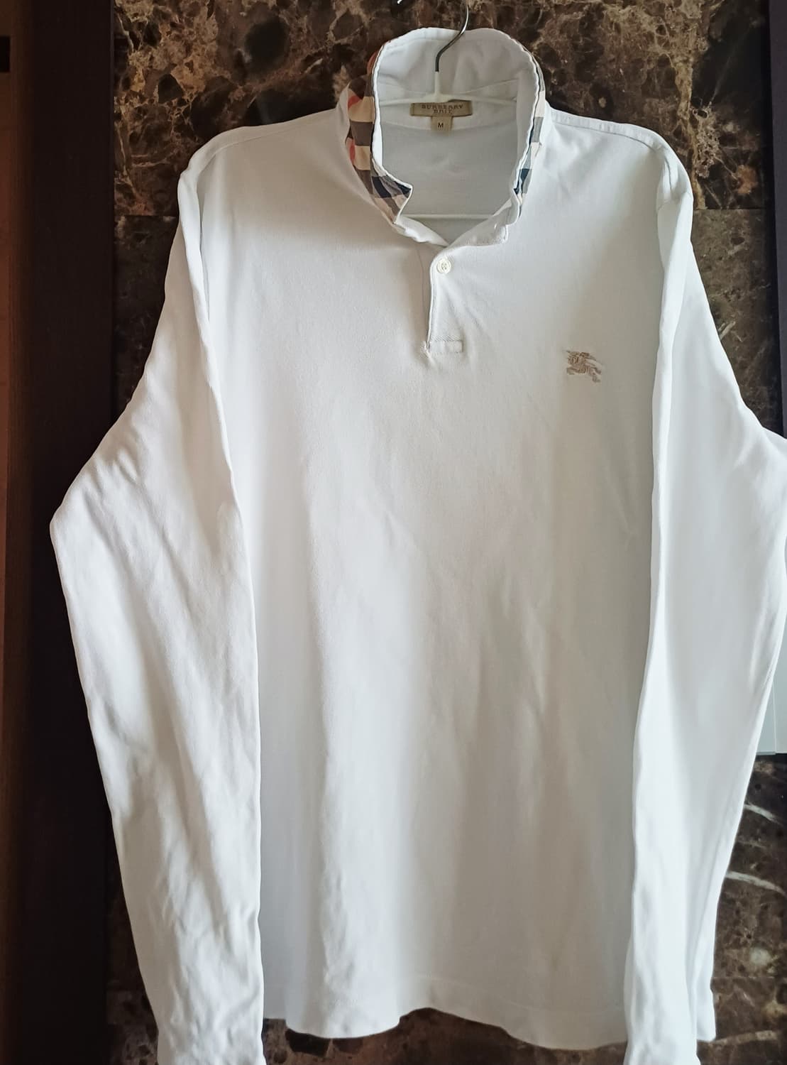 버버리 화이트 카라티 상품이미지2