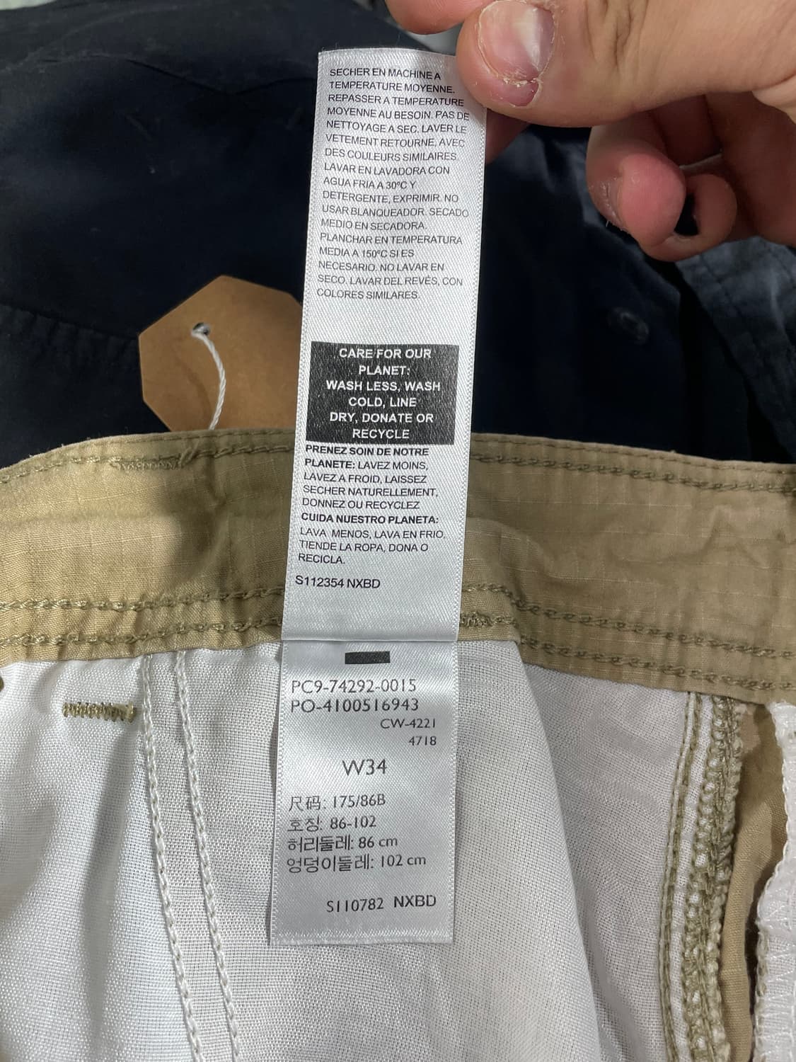 DENIZEN from Levi's 데니젠 카고 반바지 상품이미지3