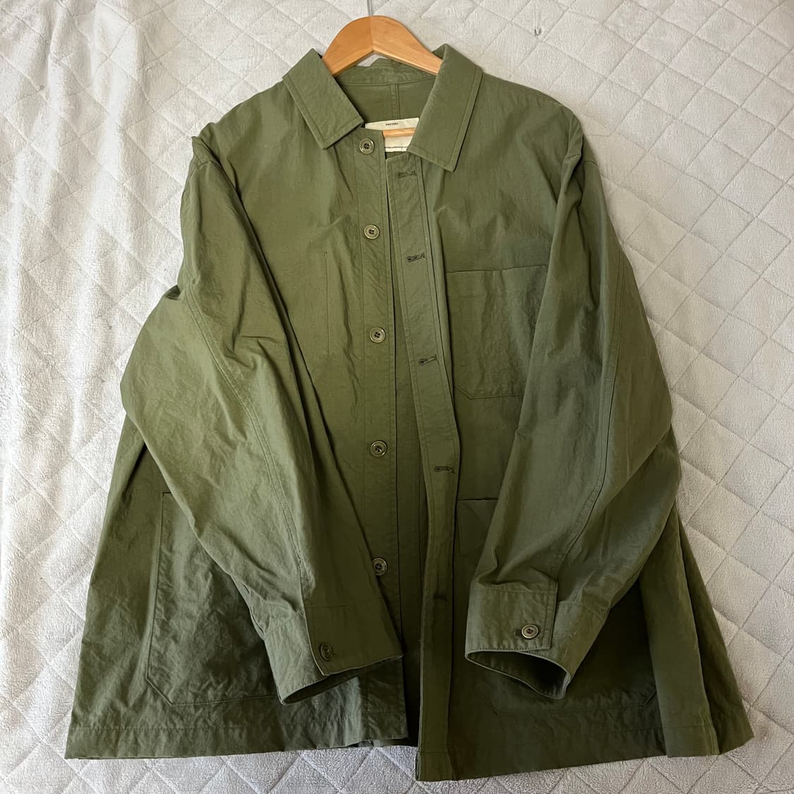 포터리 나일론 워크자켓 올리브 그린 3 상품이미지1