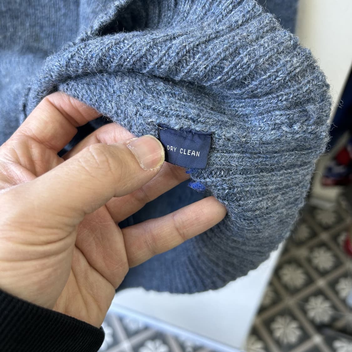 16089 - 폴로 랄프로렌 블루 울 니트 (울 100%) 상품이미지4