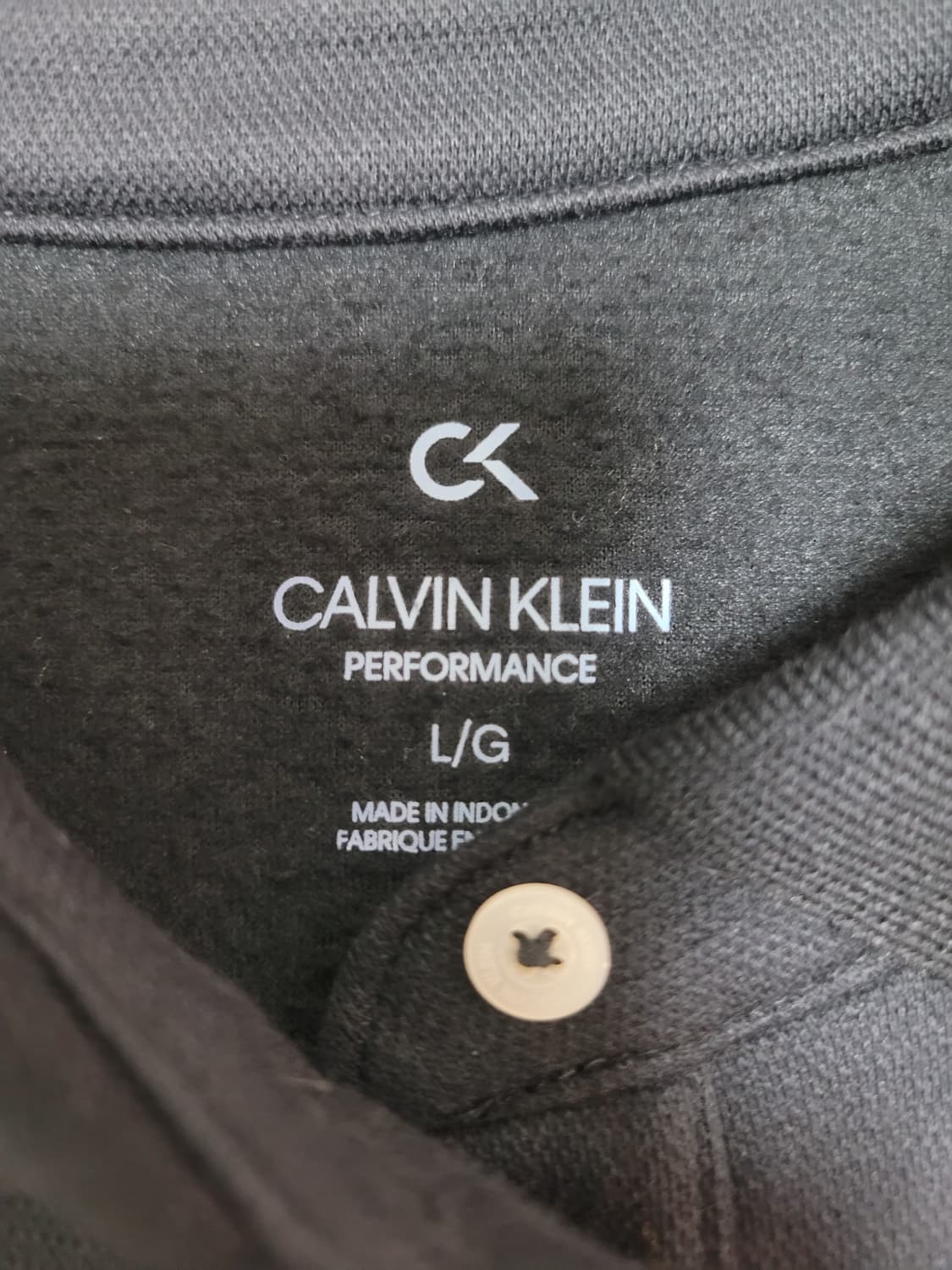 1회착) 캘빈클라인 기모 여성 폴로 카라 긴팔 L 상품이미지7