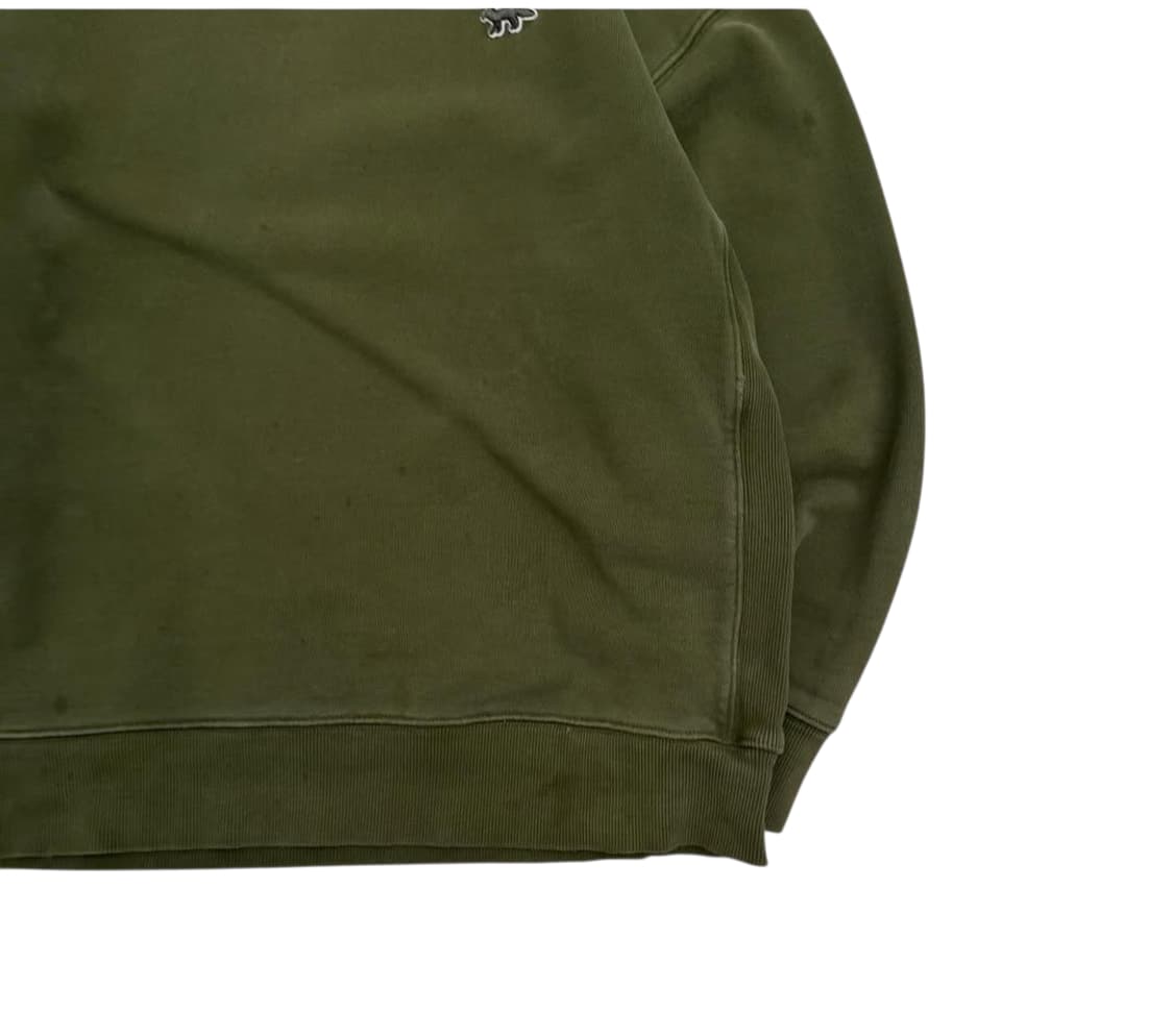 메종키츠네 X 푸마 맨투맨 카키 US M 상품이미지3