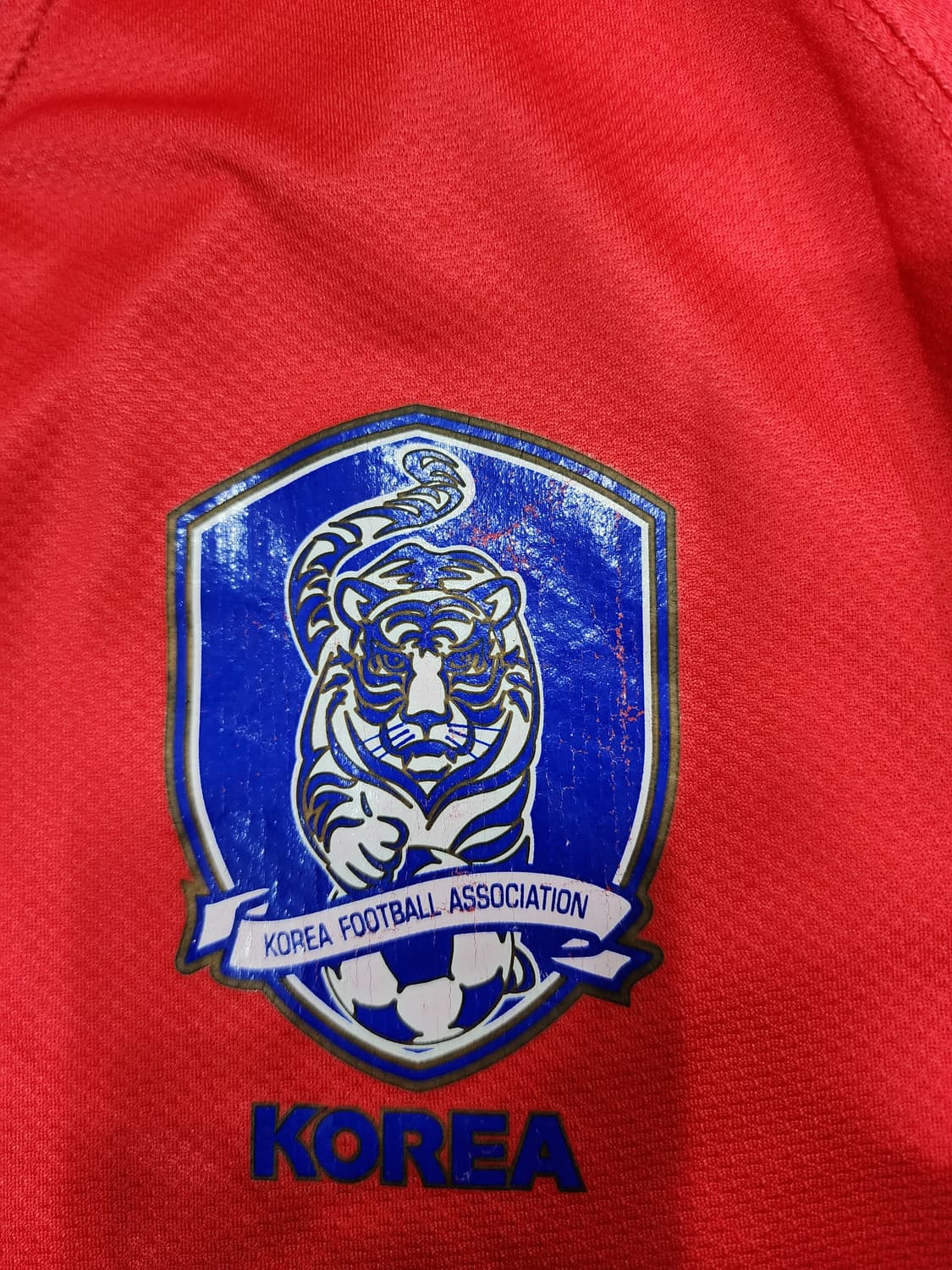 나이키 06-08 대한민국 국대 투혼 축구 유니폼 반팔져지 L 상품이미지5