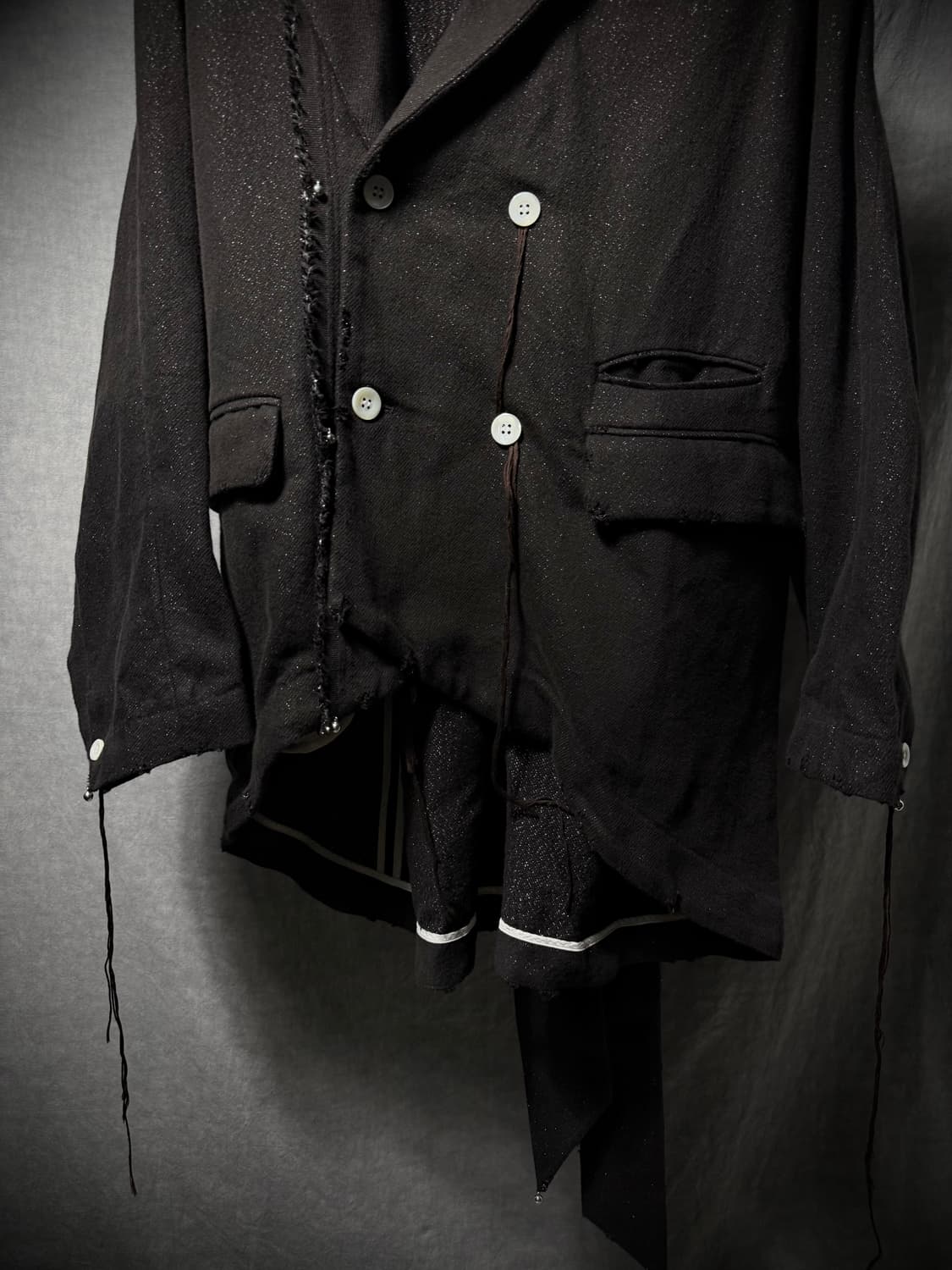 Midorikawa Glitter Nel Damage Coat   상품이미지6