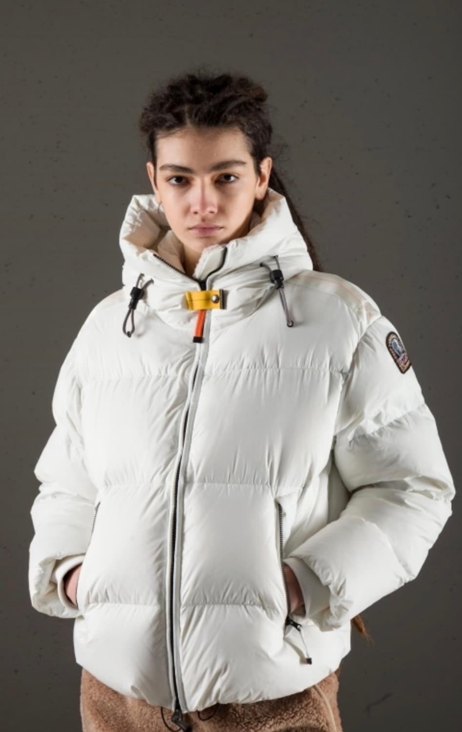 파라점퍼스 여성 화이트 헤비 패딩(S) 상품이미지1