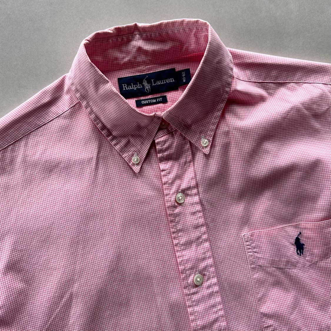 [M]폴로 랄프로렌 커스텀핏 포켓 체크 셔츠 상품이미지7