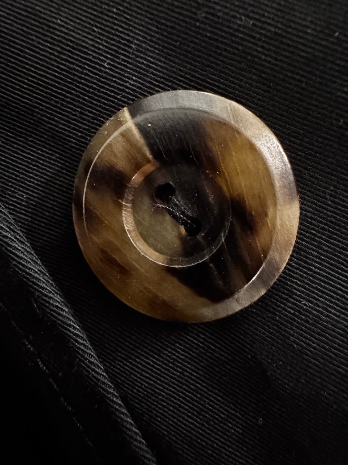 SYSTEM 시스템 블랙 트렌치코트 상품이미지4