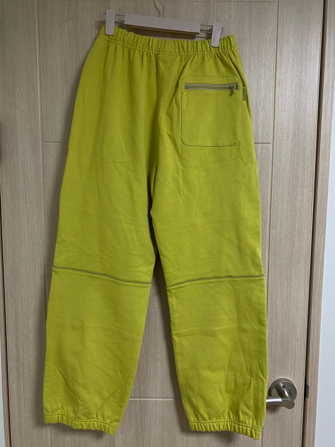 디스이즈네버댓 스웻팬츠 라임그린 S  상품이미지2