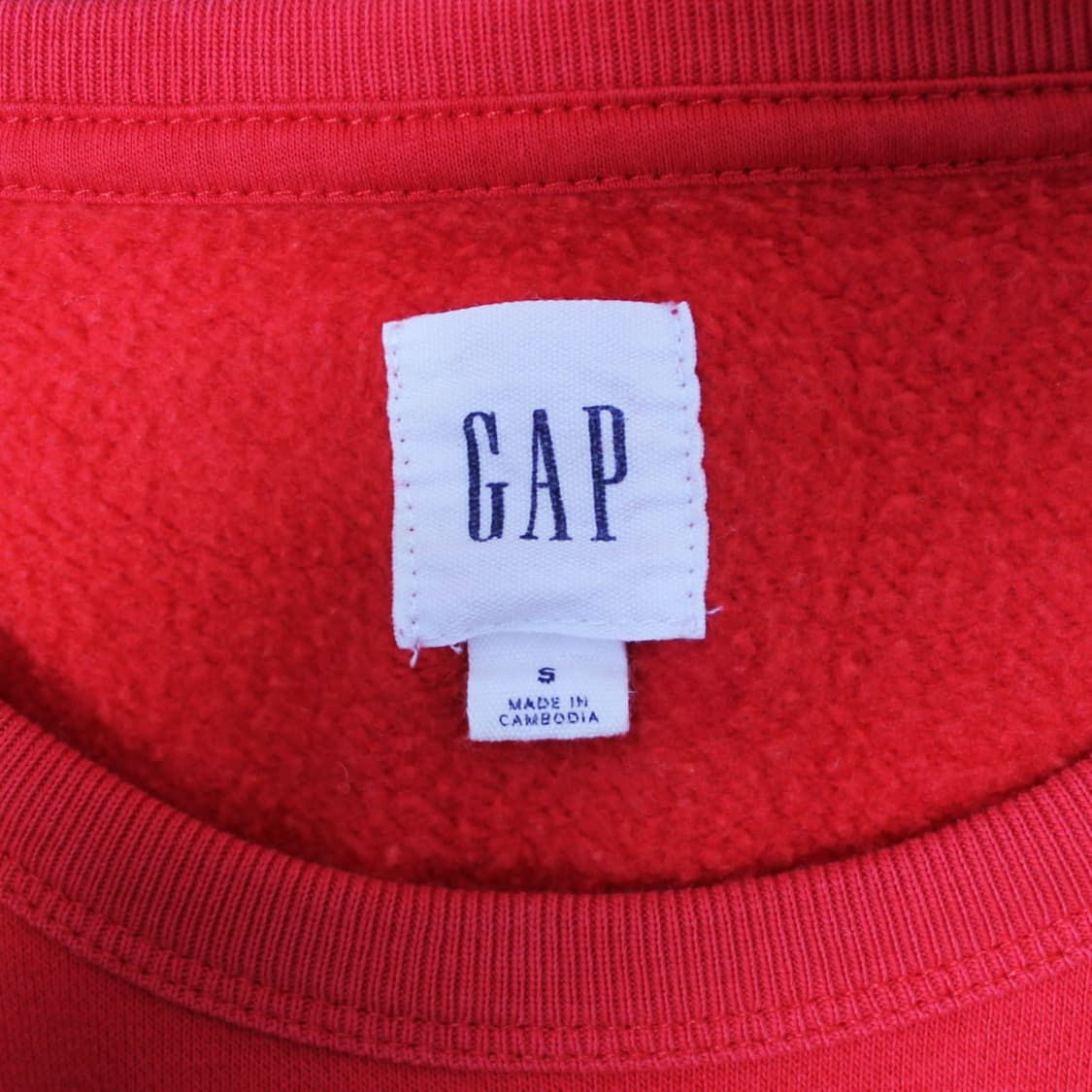 GAP 갭 레드 맨투맨  상품이미지3