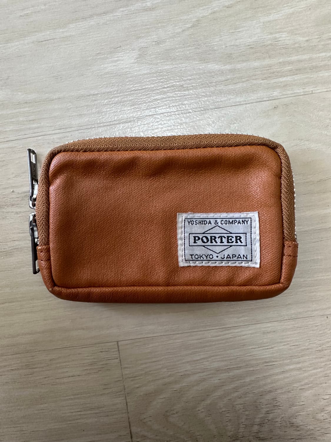 PORTER 요시다 포터 프리스타일 멀티 코인 케이스 카멜 베이지 상품이미지1