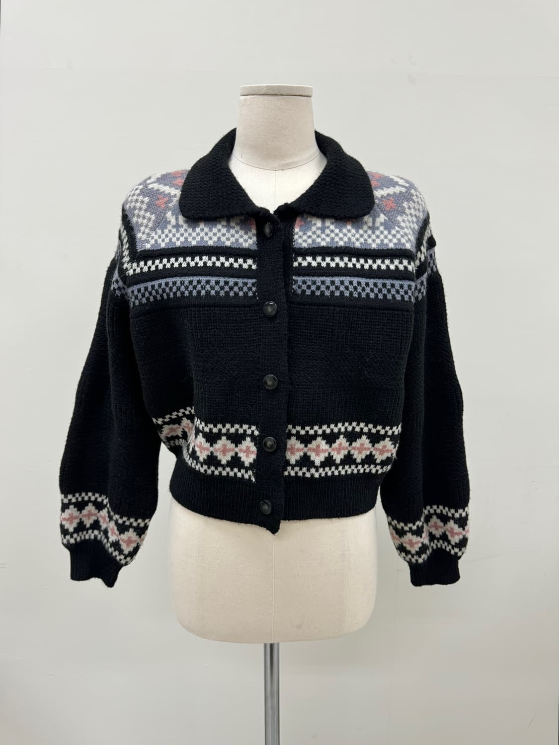 Vintage Pattern Cardigan 상품이미지1