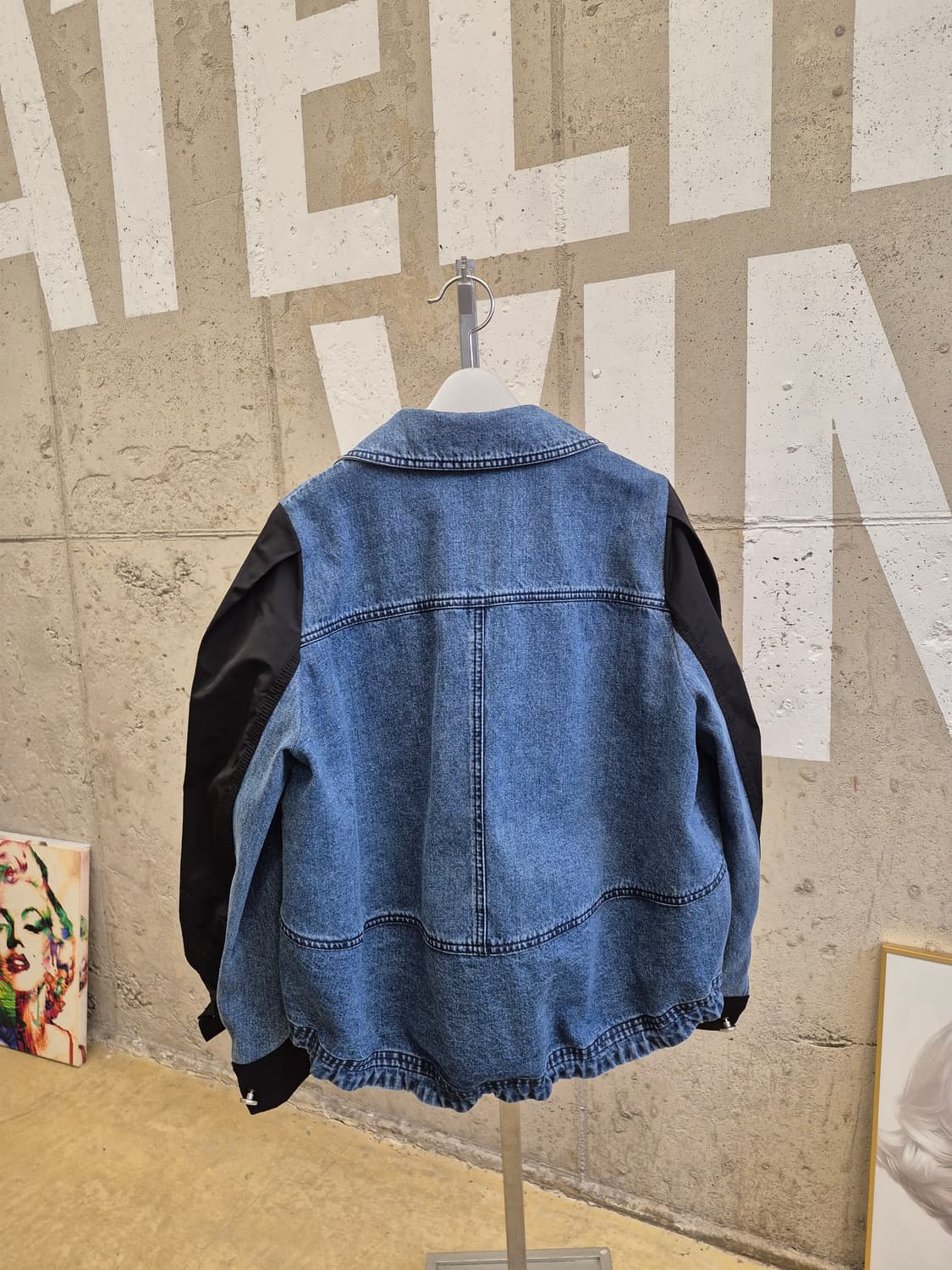 O'2nd 오즈세컨 배색 데님 자켓 상품이미지6