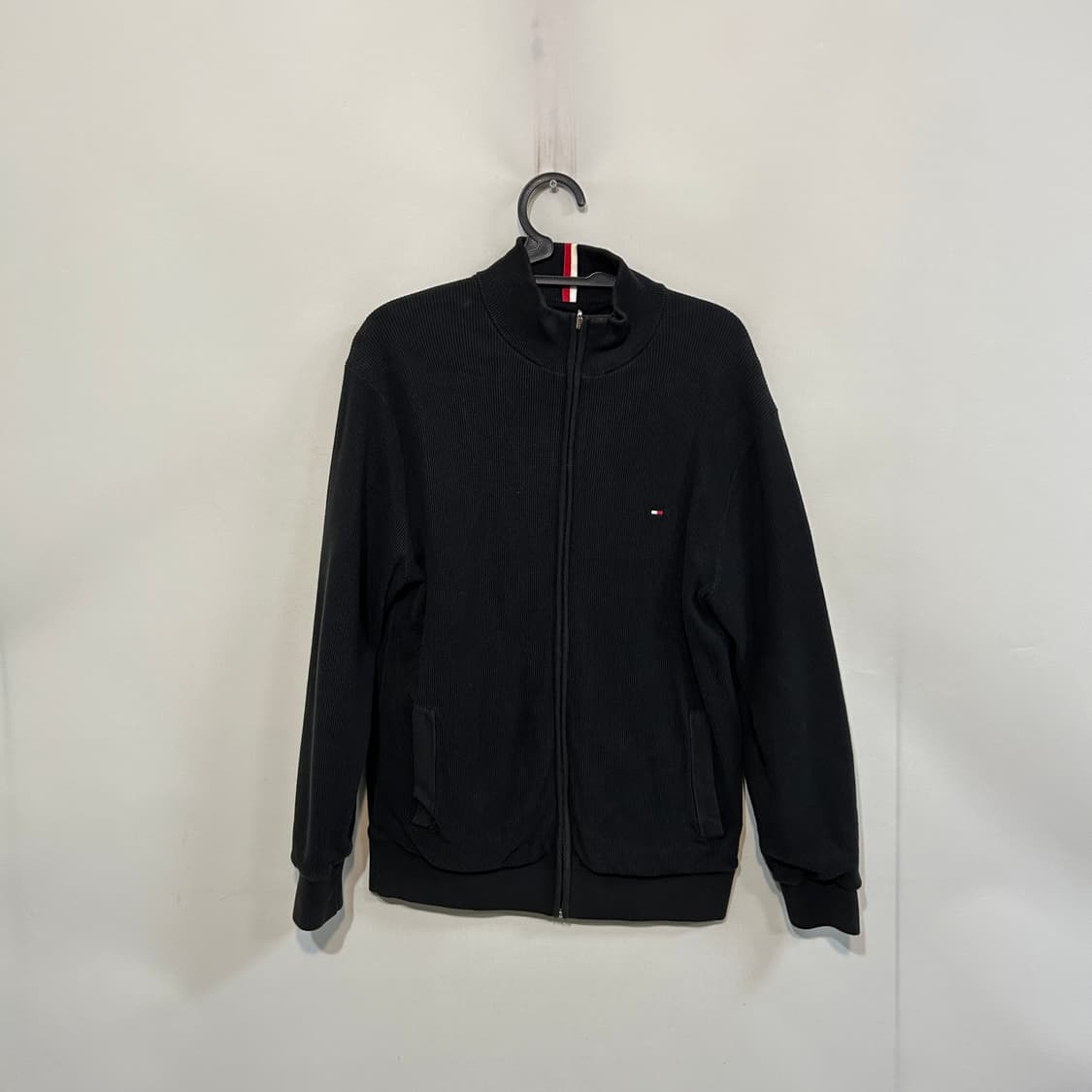 타미힐피거 남성 리버시블 니트 집업 M 상품이미지1