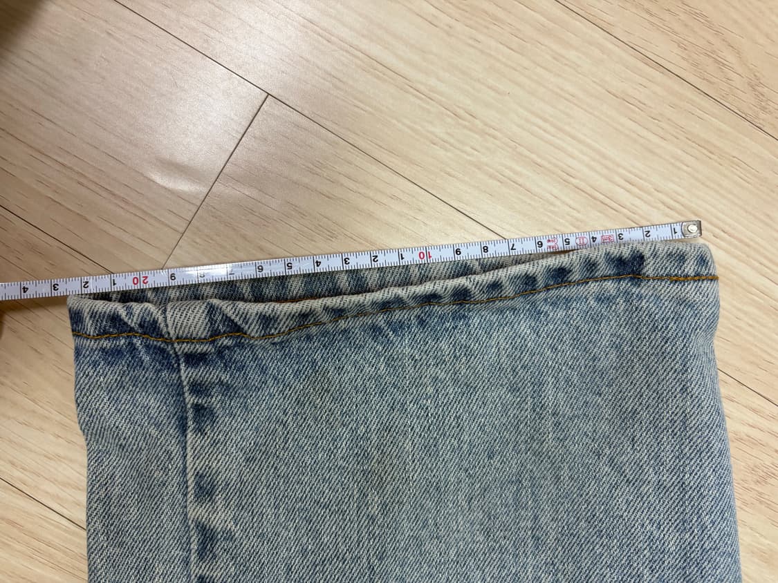 [우먼스] 빈티지 리바이스 565 와이드 데님 (허리 26-27) 상품이미지8