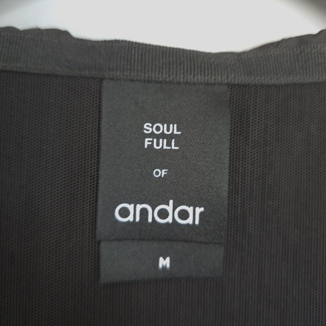 안다르 ANDAR 후드 바람막이 자켓 M 상품이미지5