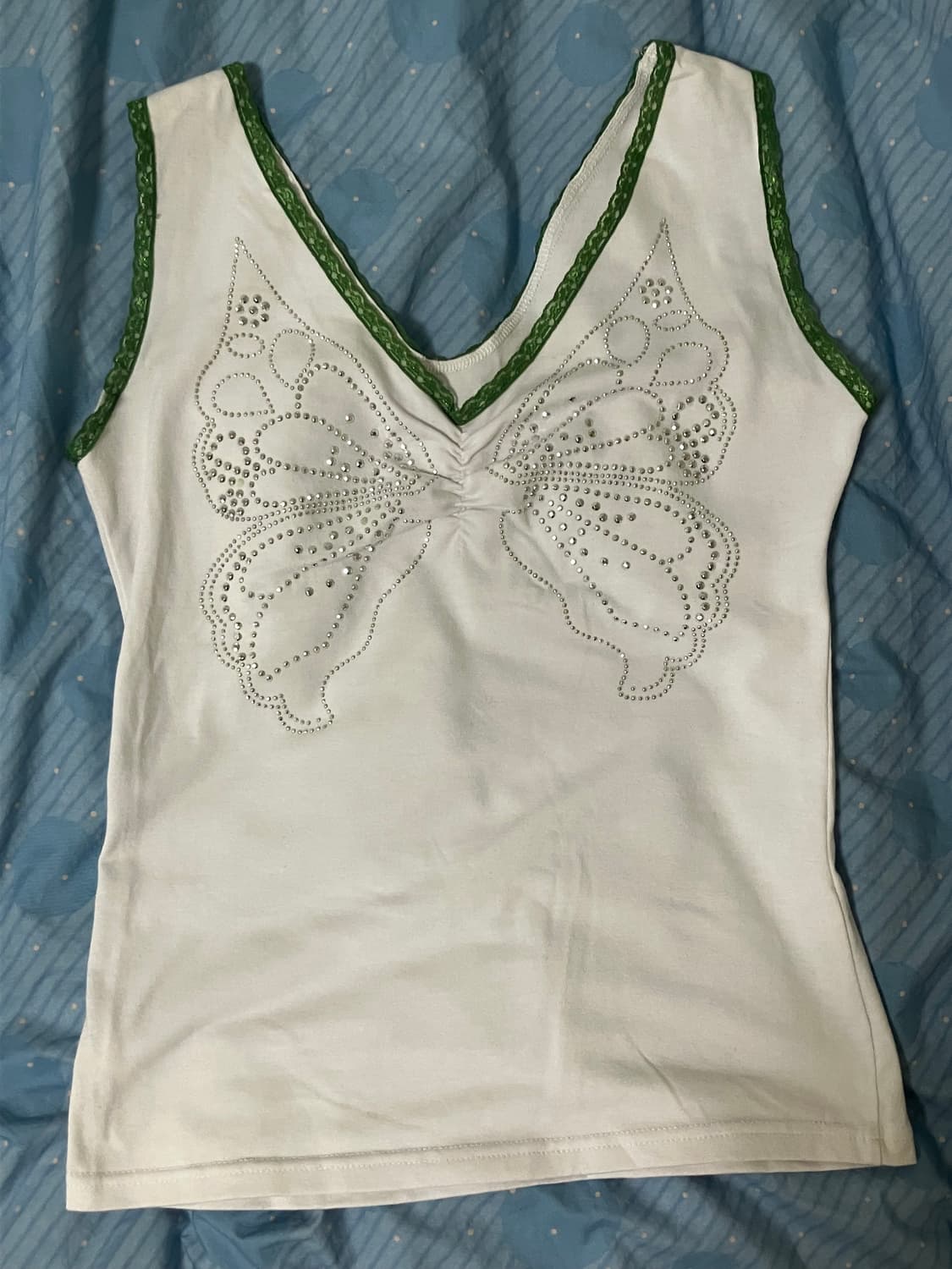 Vintage sleeveless / butterfly 상품이미지1