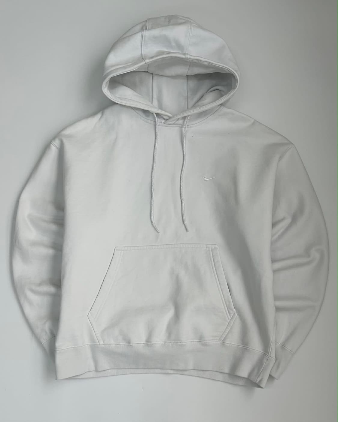 [XL] 나이키 NRG 화이트 스우시 스웻 셔츠 후드티 상품이미지1