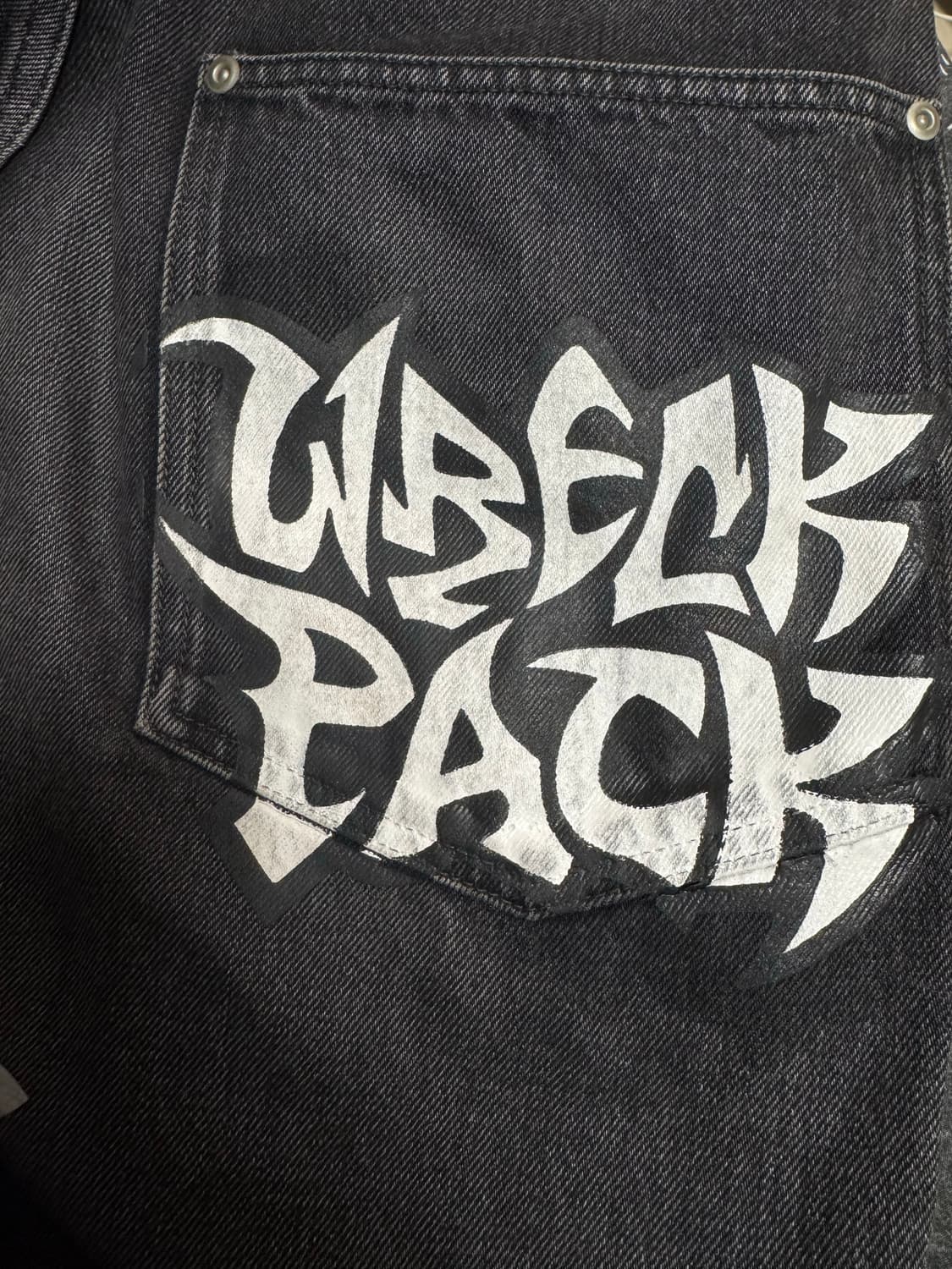 WRECK PACK × FUTURE ARCHIVE BAGGY DENIM 상품이미지3