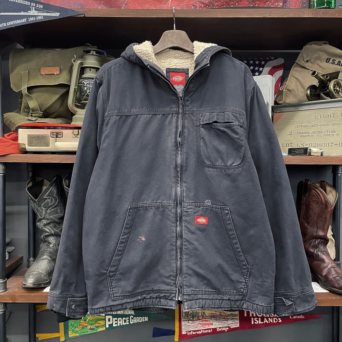 디키즈 쉐르파 액티브 후드 워크 자켓 상품이미지1