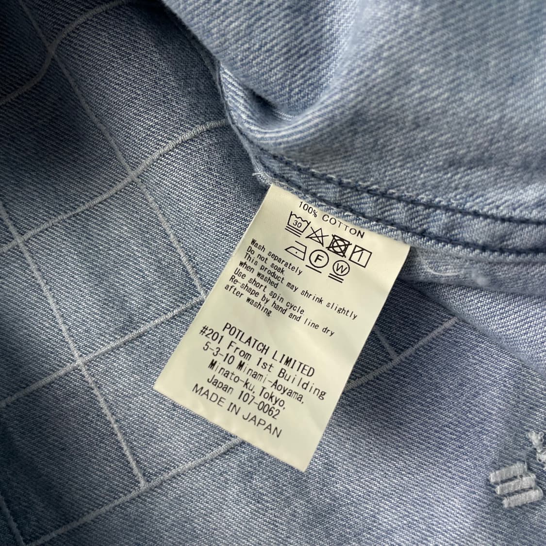 CAVEMPT DENIM 카브엠트 하프 데님 자켓 상품이미지9