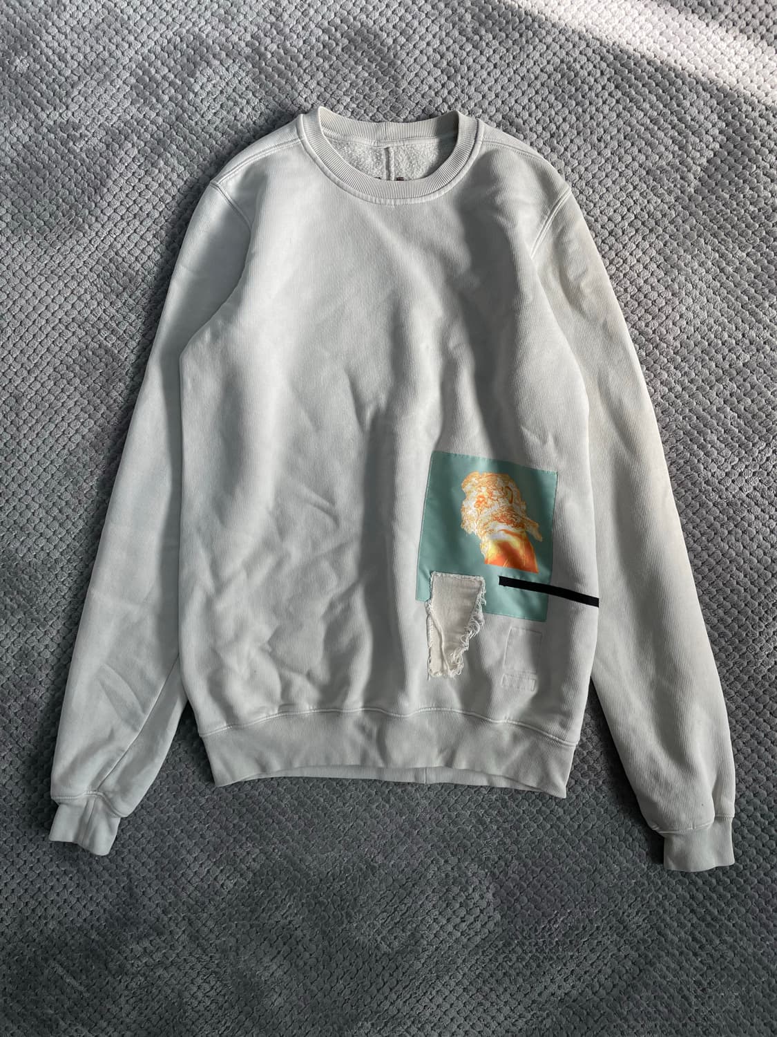 M / 릭오웬스 패치 맨투맨 상품이미지1