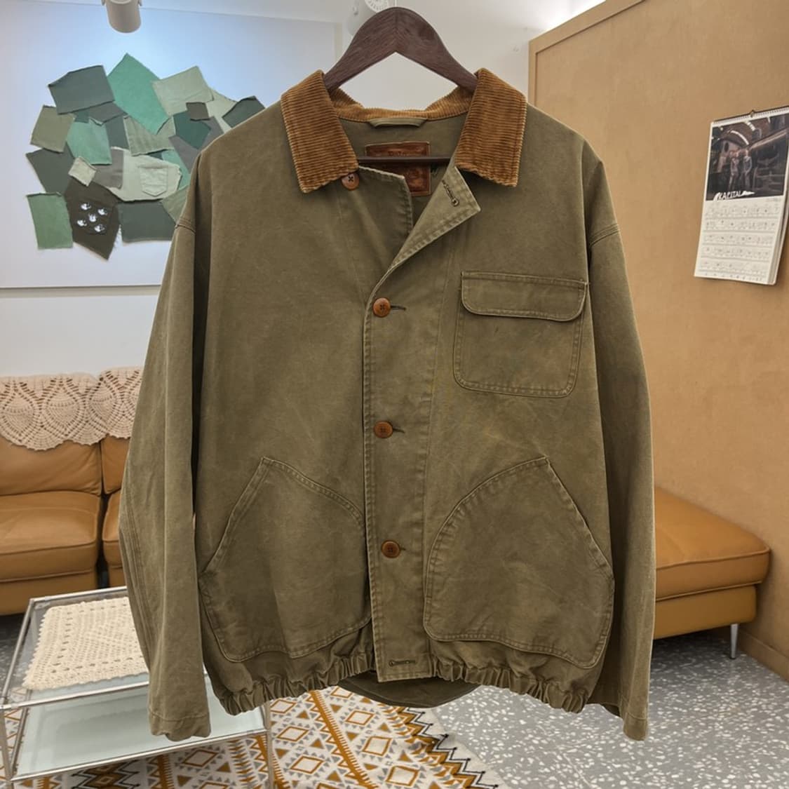 폴로 랄프로렌 90's 스포츠맨 오버핏 헌팅 워크 자켓 EL C10707 상품이미지3