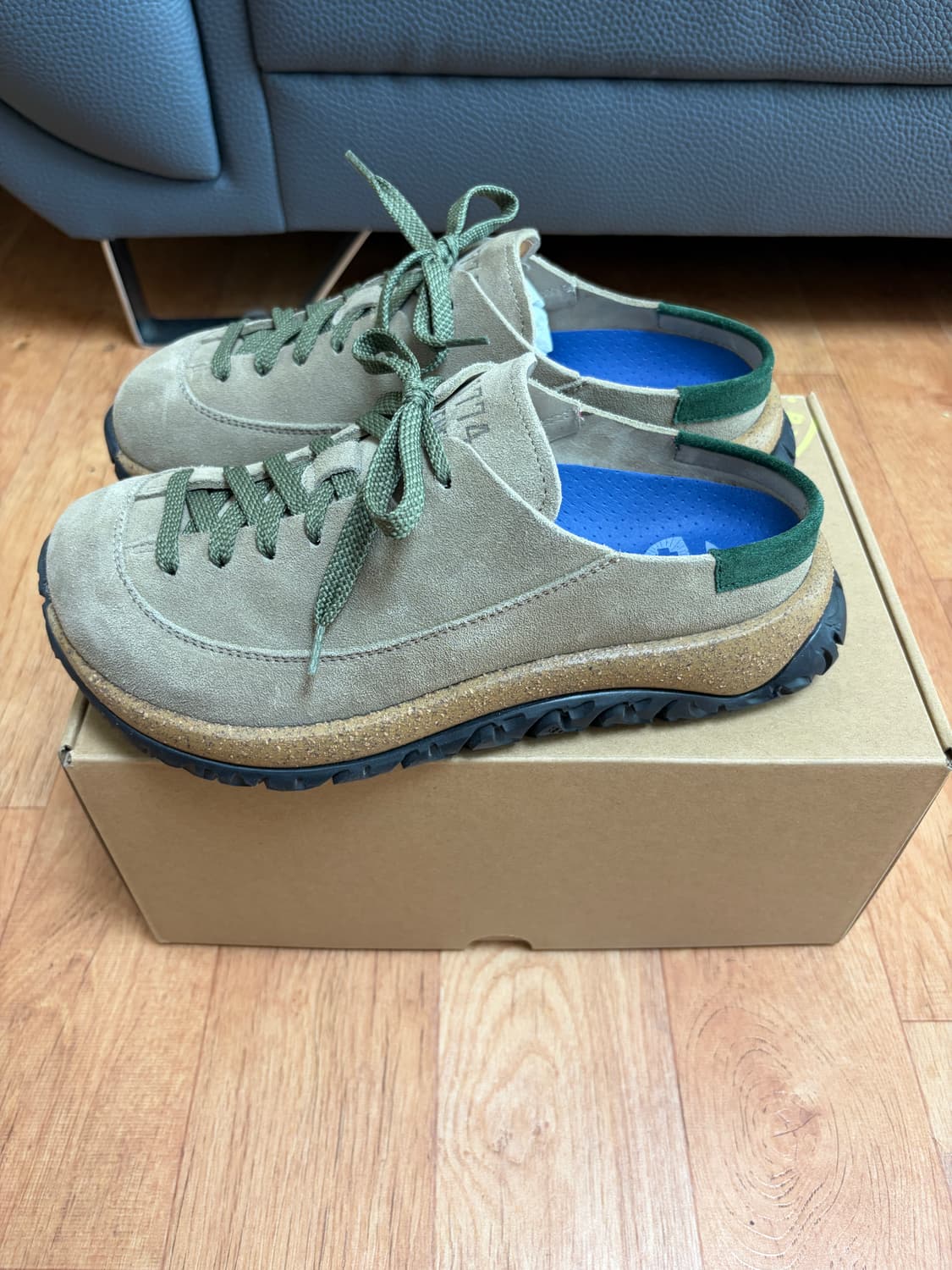 [39] 버켄스탁1774 티보 유어젤 스웨이드 타우페(레귤러) 상품이미지2