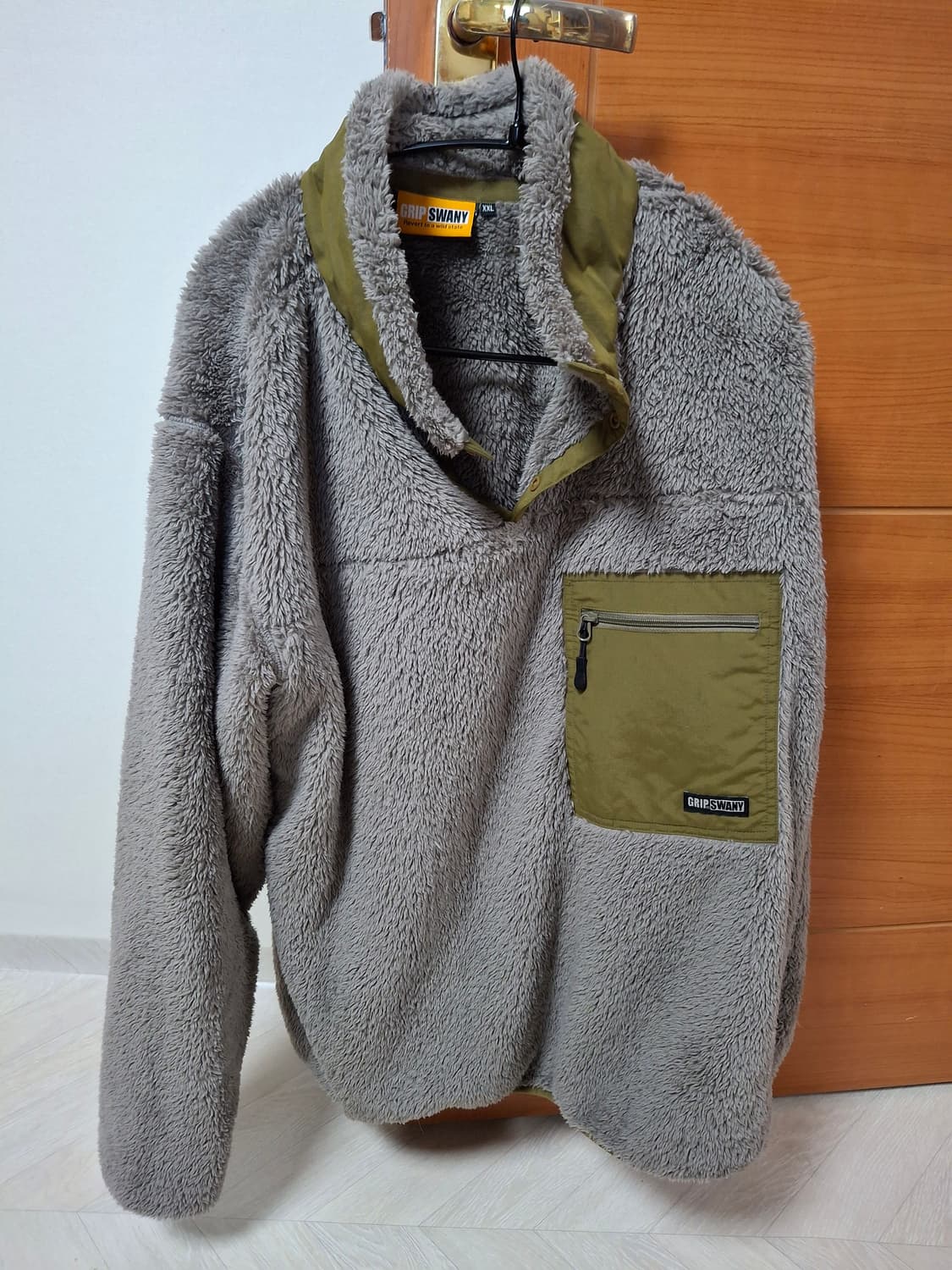 [XXL] 그립스와니 플리스 풀오버 상품이미지1