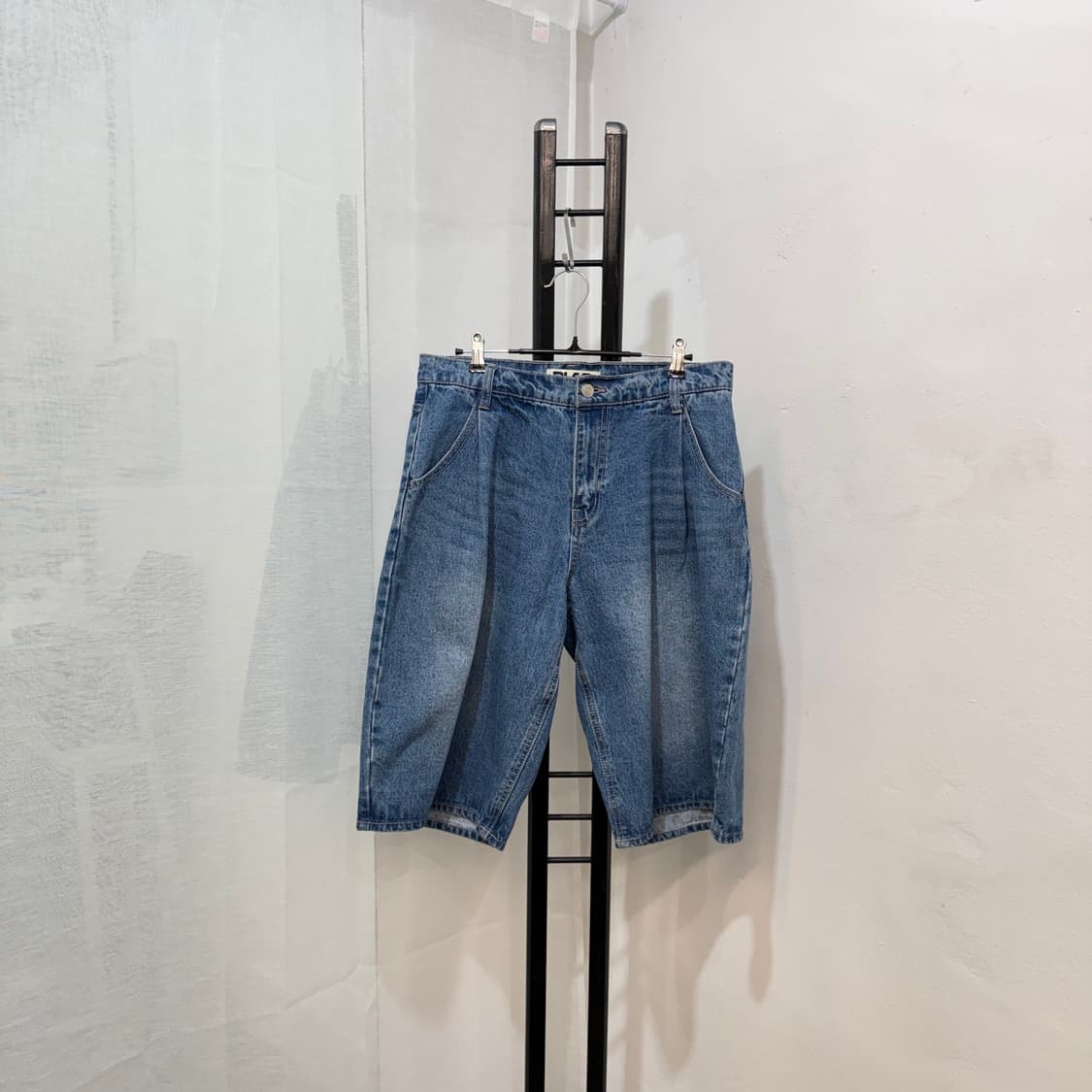 (M)플랙 plac 워싱 남성청반바지 데님반바지 팬츠 4511 상품이미지1