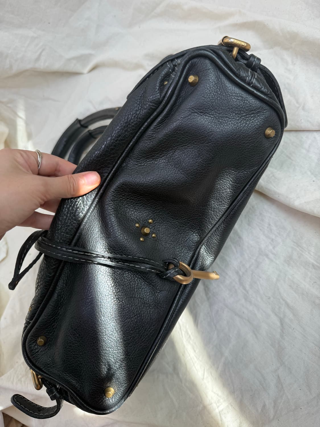 Chloe 패딩턴백 블랙  상품이미지8