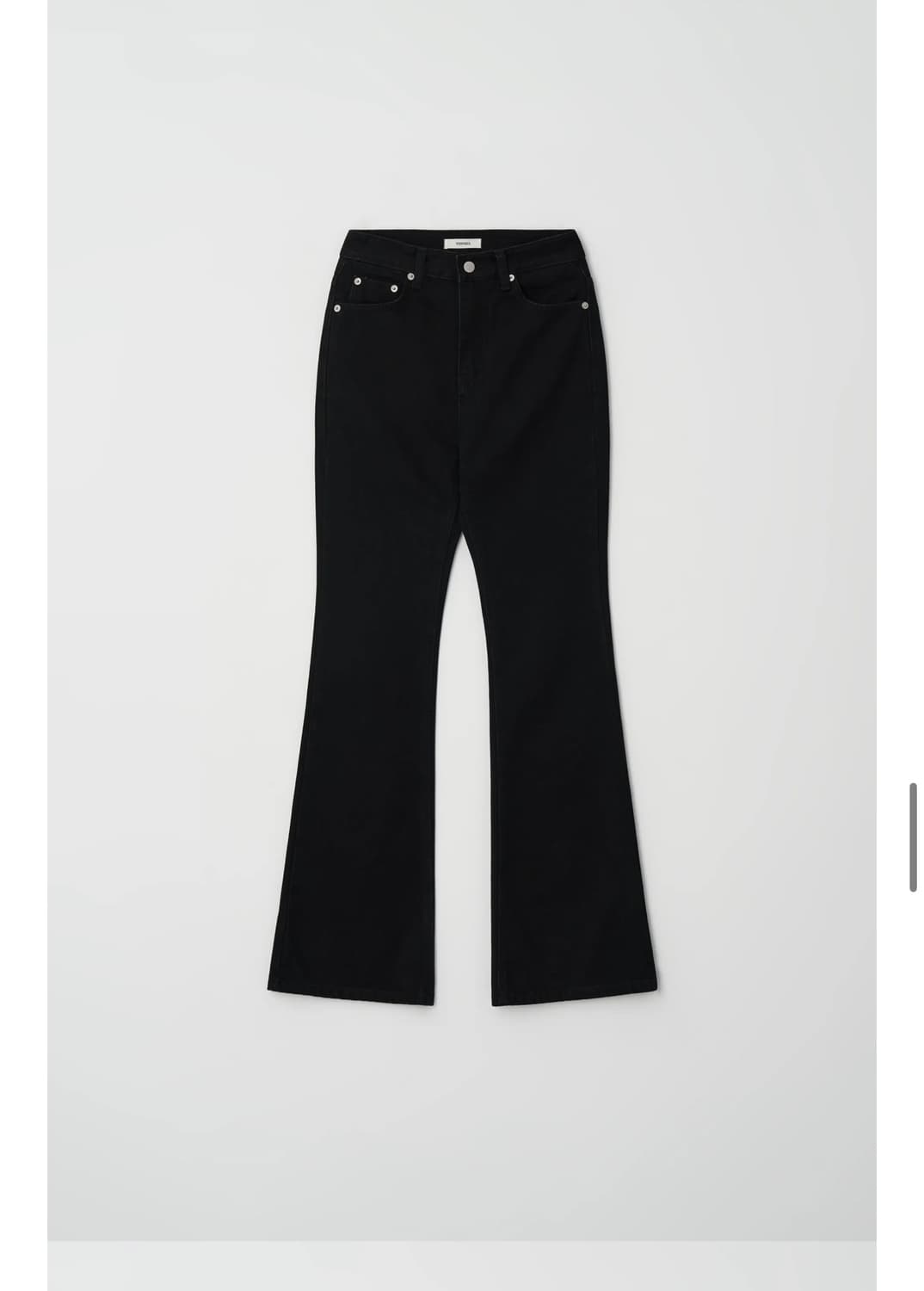 윤슬샵 flare black jean 1사이즈 상품이미지2
