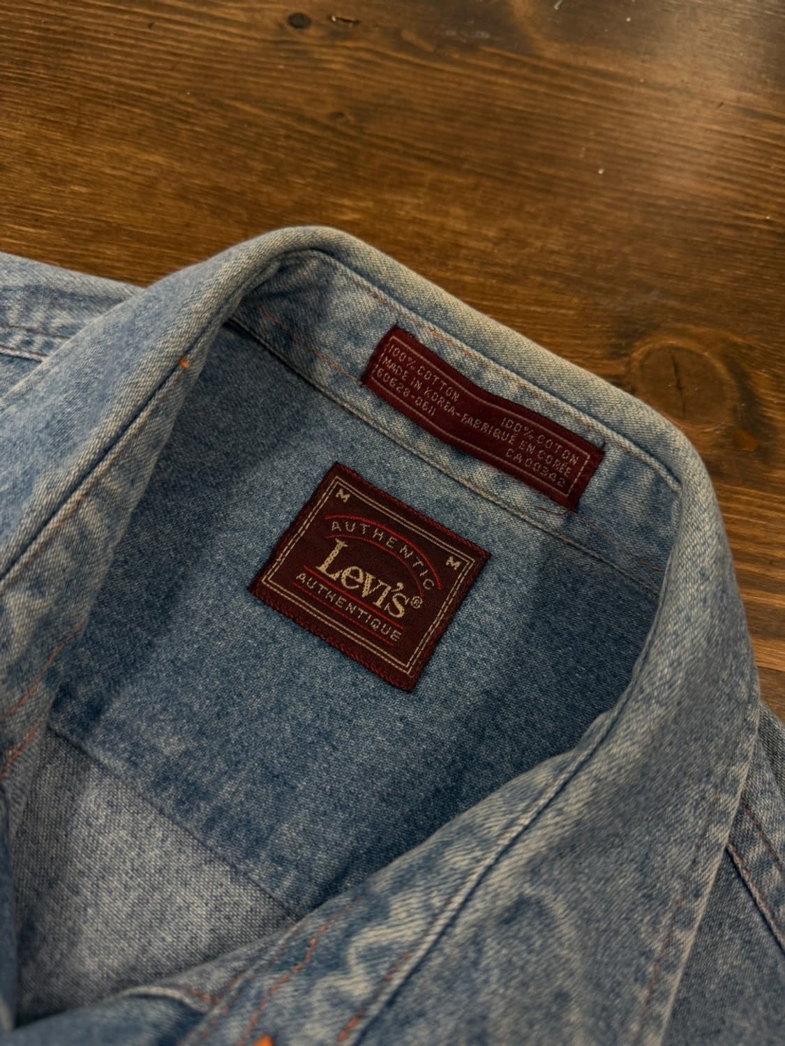 리바이스 데님 셔츠 남성105 상품이미지7