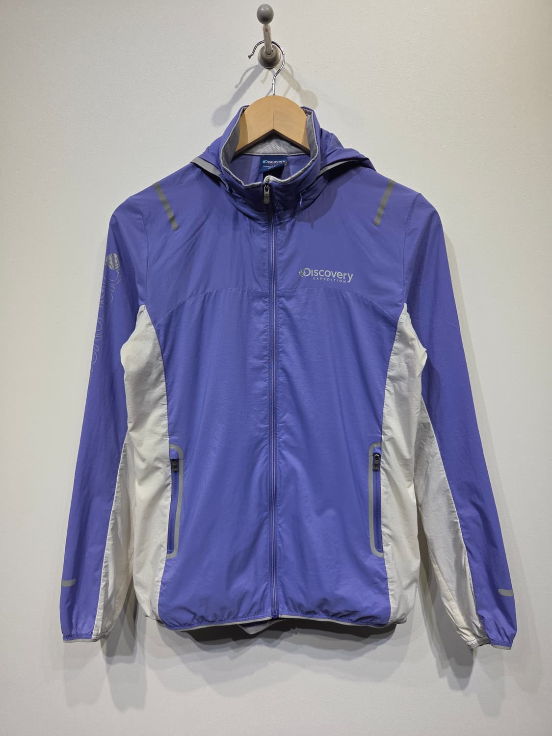 디스커버리 퍼플 경량 바람막이_95 상품이미지2