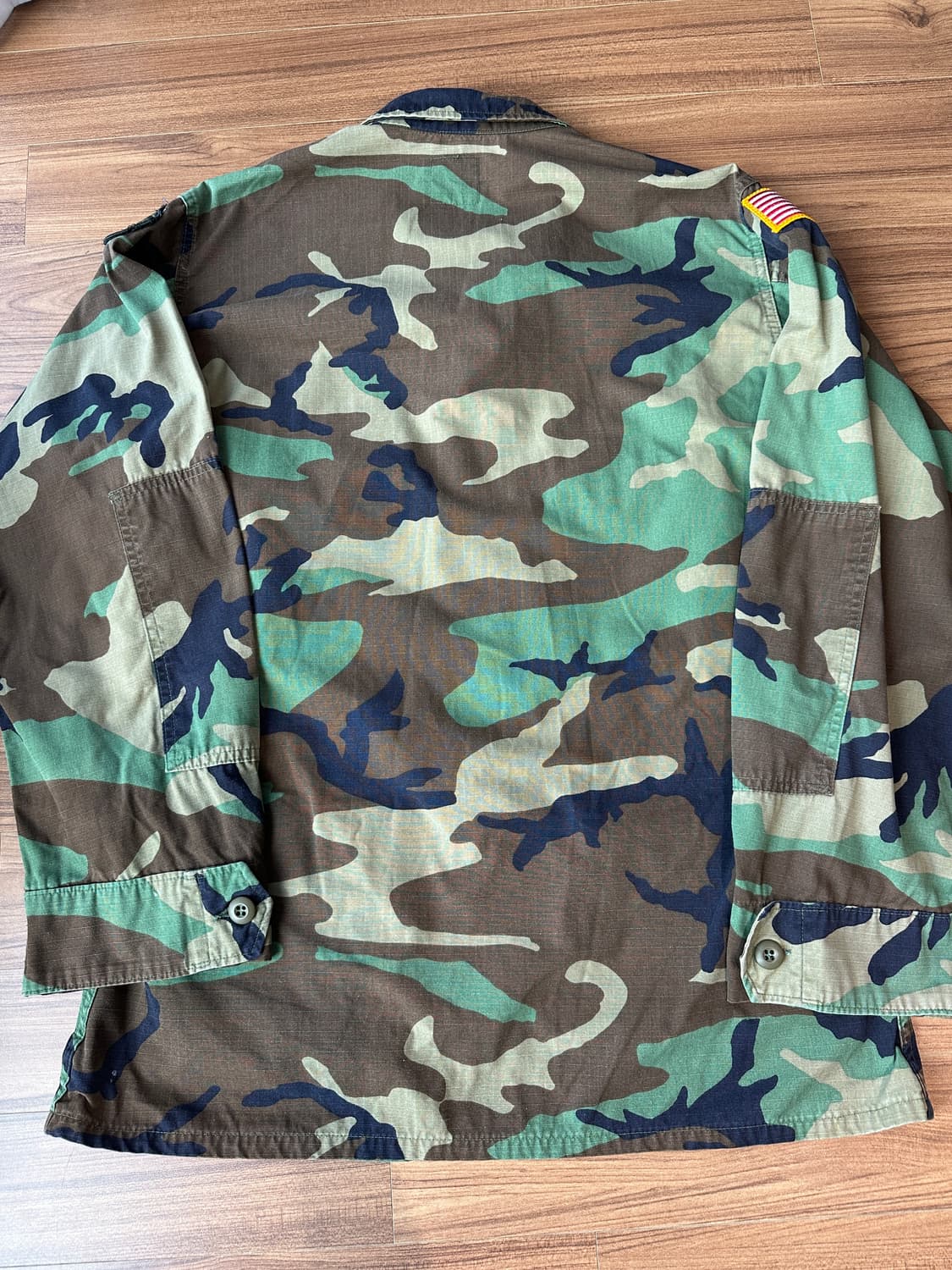 미군 우드랜드 BDU 자켓 M/R (100) 상품이미지8