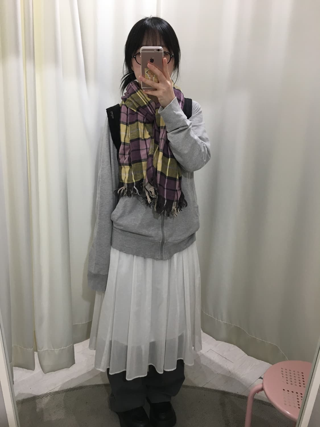 White midi skirt 상품이미지5