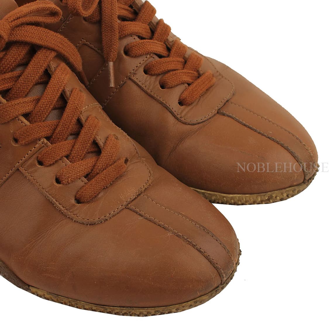 발리 카멜브라운 레더 스니커즈(37) 상품이미지6