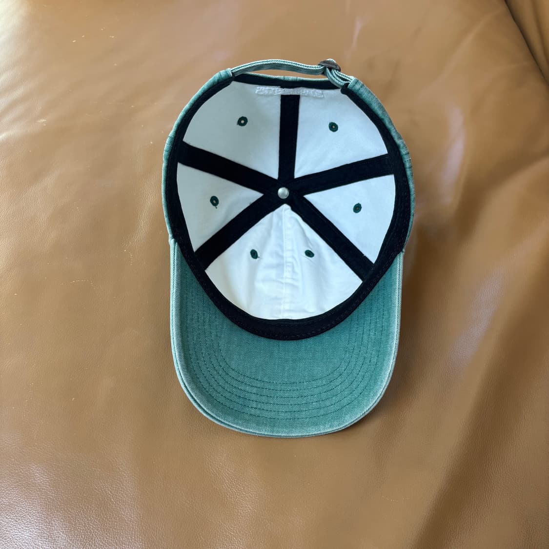 슈프림 S로고 볼캡 모자 20SS 피그먼트 세이지 그린 상품이미지7