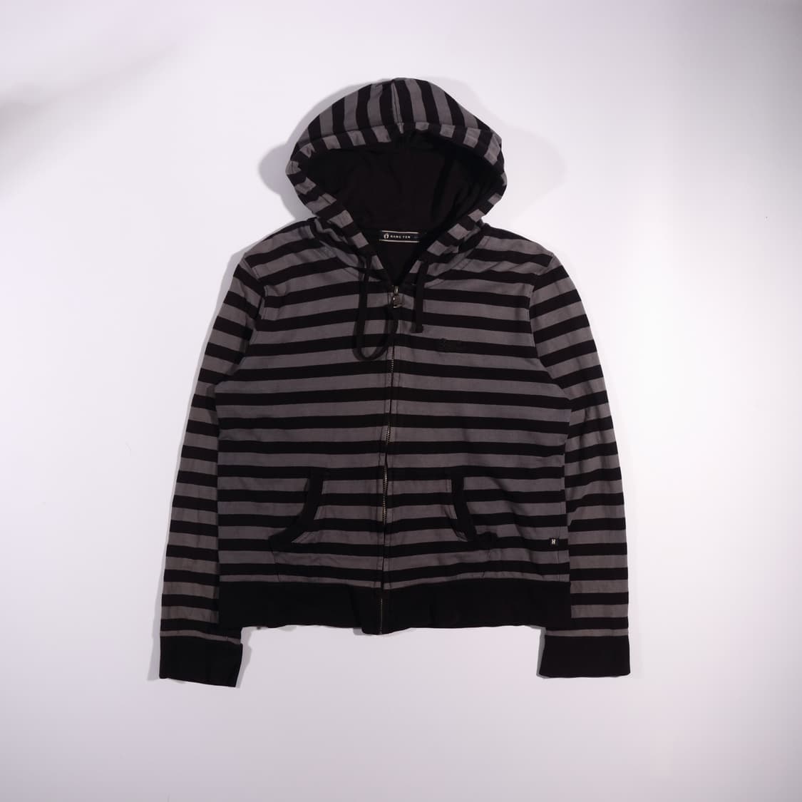 Y2K 단가라 후드집업 B611 상품이미지4