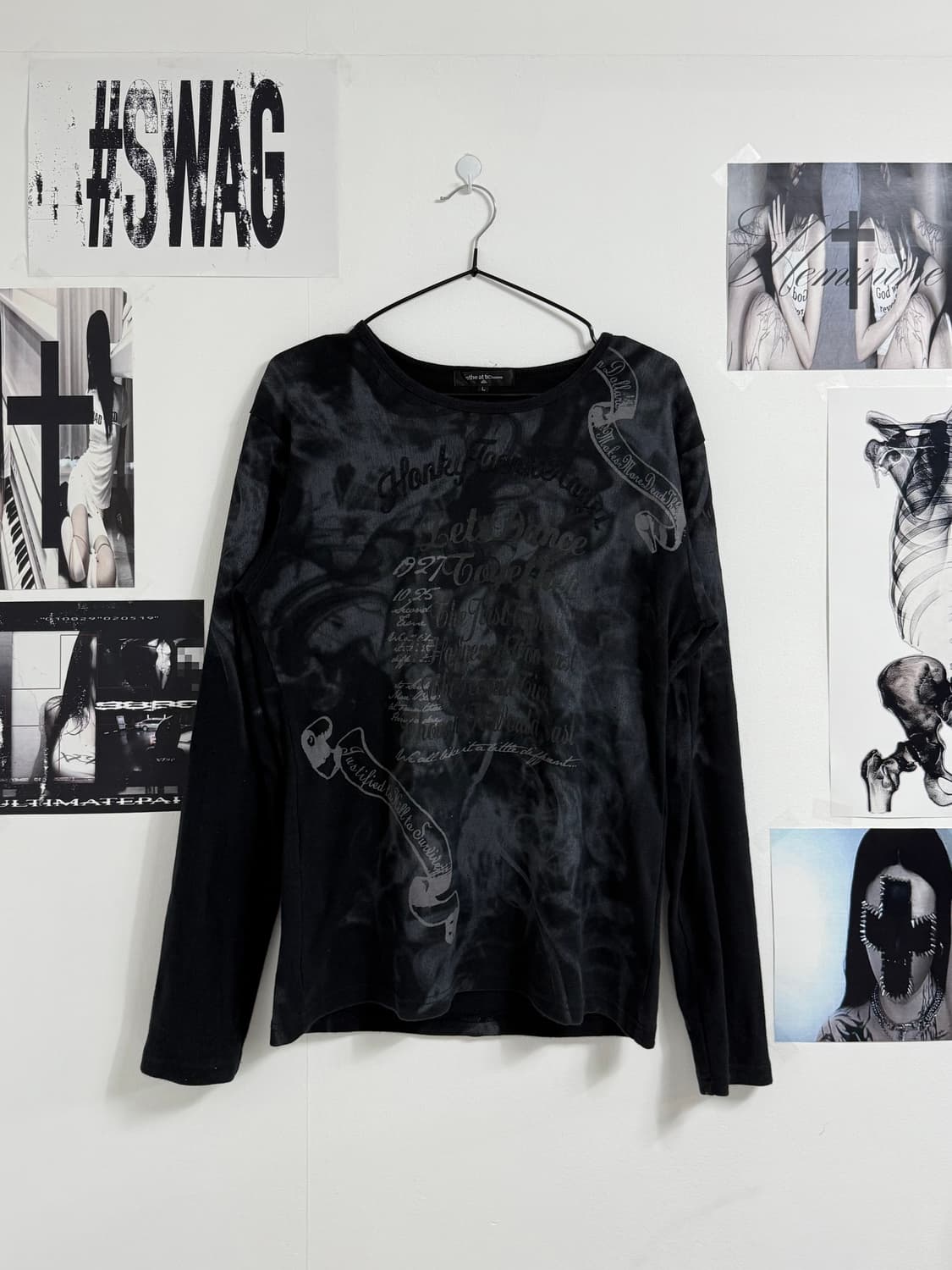 00s punk mood printing longsleeve 상품이미지1