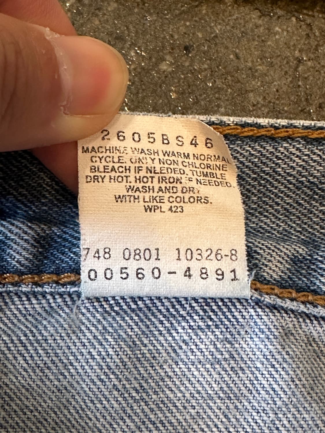 00s 리바이스 560 W36 L32 상품이미지4