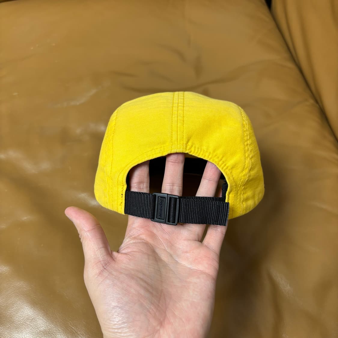 Supreme 슈프림 20ss 밀리터리 워시드 옐로우 캠프캡 모자 상품이미지8