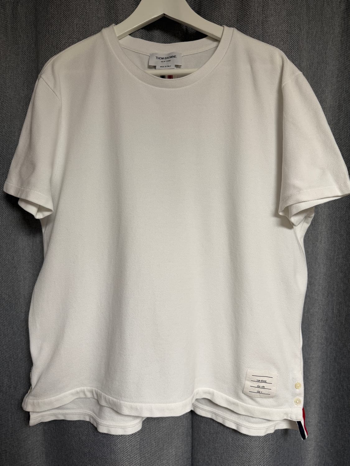 톰브라운 백삼선 반팔 4사이즈 상품이미지1