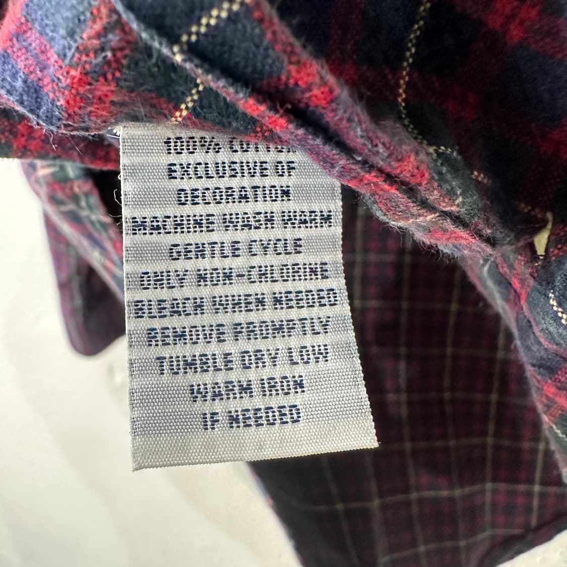 폴로랄프로렌 체크남방 M 상품이미지4