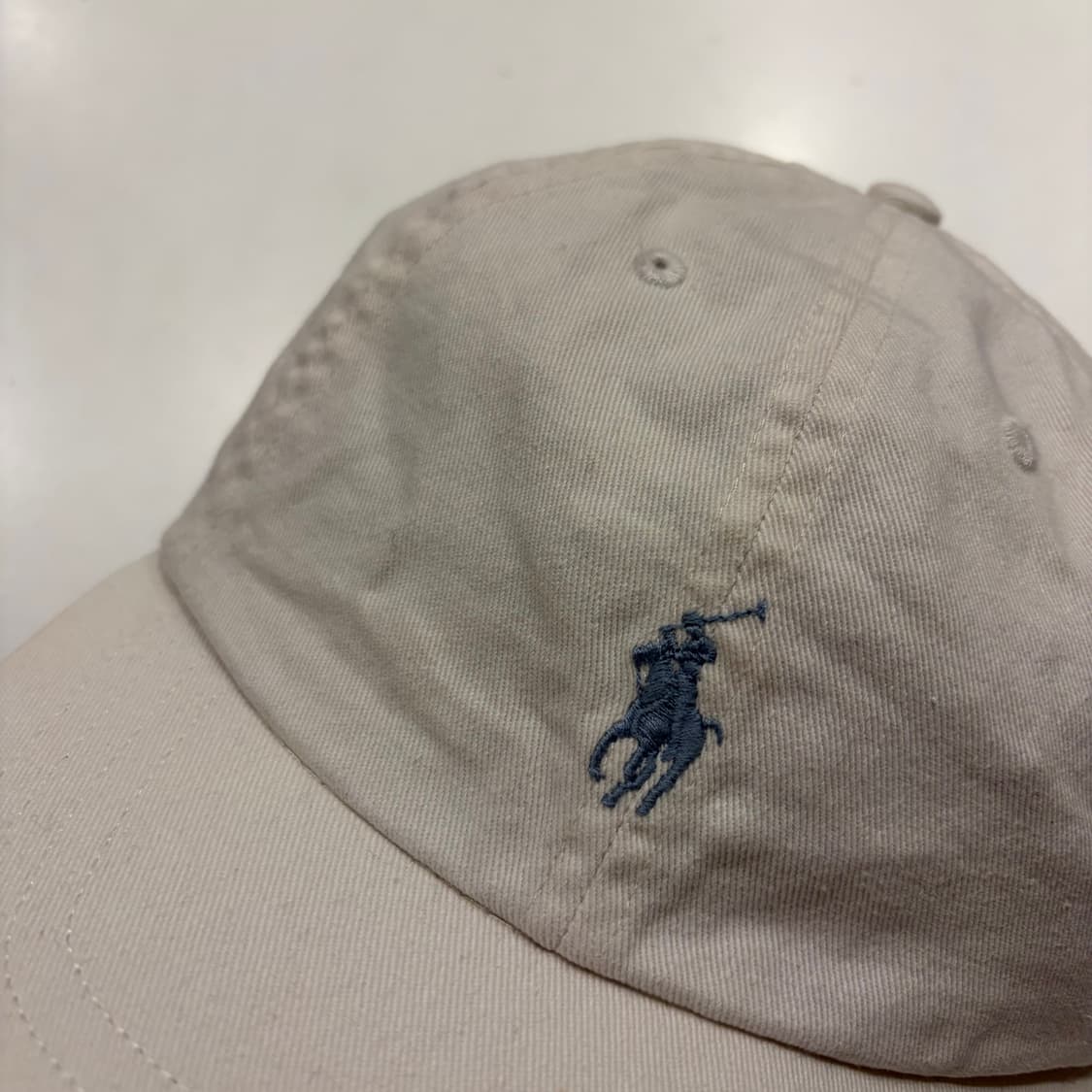 폴로 랄프로렌 포니 화이트  볼캡 모자 상품이미지2