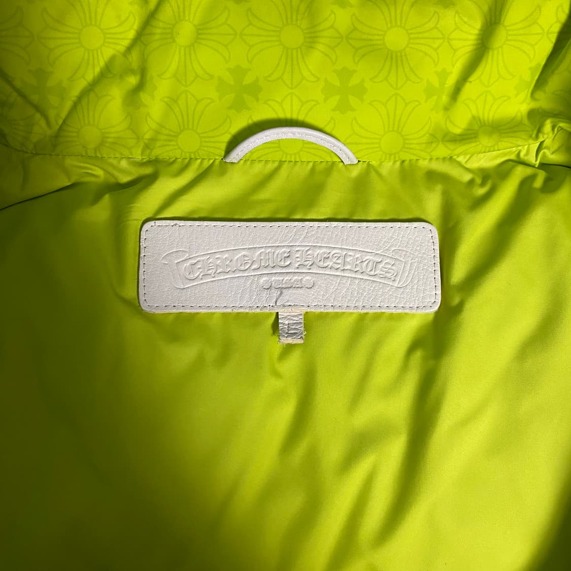 [L] 크롬하츠 스티프 STIFF V2 푸퍼 패딩 베스트 라임 상품이미지3