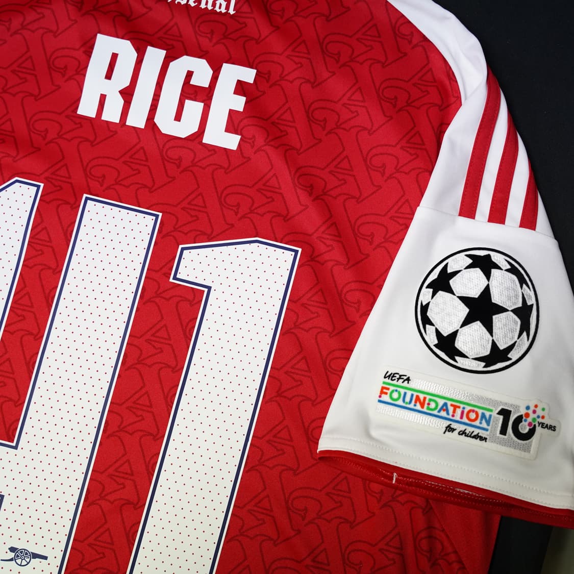 [국내 XL] 25/26 아스날 홈 라이스 유니폼 상품이미지5